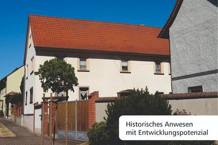 ...und einem großen Grundstück (2643m²) - Hörselberg-Hainich