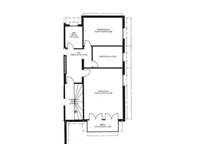 Wohnung zum Mieten in Erzhausen 1.100,00 € 68 m²
