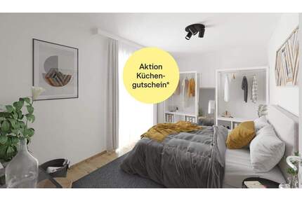 Sofort bezugsfertig - Helle Wohnung mit Dachterrasse und Gäste-WC - Hasloh