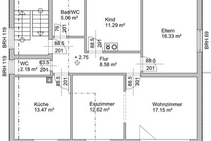 Vermiete 3,5 Zimmerwohnung in Bilshausen - Göttingen Oststadt