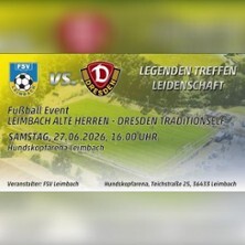 FSV Leimbach - SG Dynamo Dresden | present by CAR-Style-IN Folientechnik Leimbach
