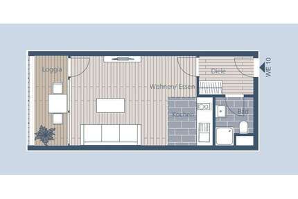 Wohnung zum Kaufen in Leipzig 110.600,00 € 32.64 m²