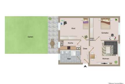 Wohnung zum Kaufen in Herne 109.000,00 € 67 m²