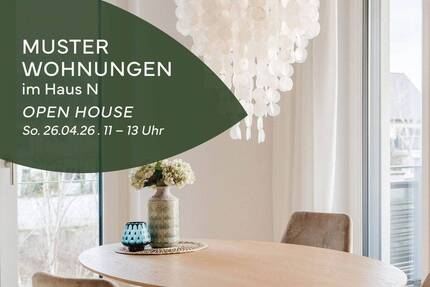 Erstbezug: Moderne 3-Zimmer-Wohnung mit sonniger Loggia - Brühl Neu-Edingen