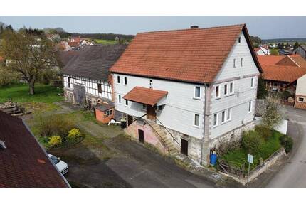 HISTORISCHES HOFANWESEN ZUM VERWIRKLICHEN! KEINE KÄUFEPROVISION! - Alsfeld Schwabenrod