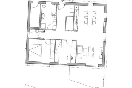 Moderne 3-Zimmer-Neubauwohnung im EG – Erstbezug, 2-Familienhaus - Ahrensbök