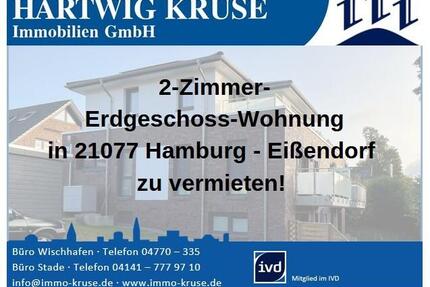 Lichtdurchflutetes Wohnen: 2-Zimmer-EG-Wohnung mit Balkon in HH-Eißendorf - Hamburg Harburg