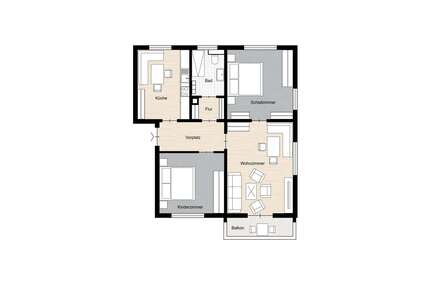 Wohnung zum Kaufen in Markgröningen 270.000,00 € 69 m²
