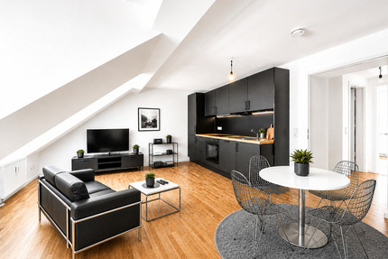 Ideal geschnittenes 2-Zimmer-Apartment - saniert und mit Einbauküche - Düsseldorf Oberbilk