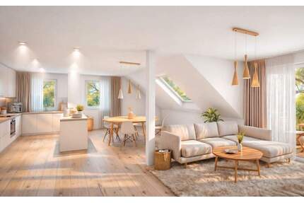 Investieren und profitieren - Eigentumswohnung im Dachgeschoss in Schwandorf - KfW 40 QNG-Standard