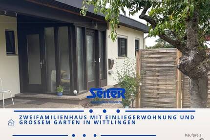 Zweifamilienhaus in Wittlingen mit großem Garten