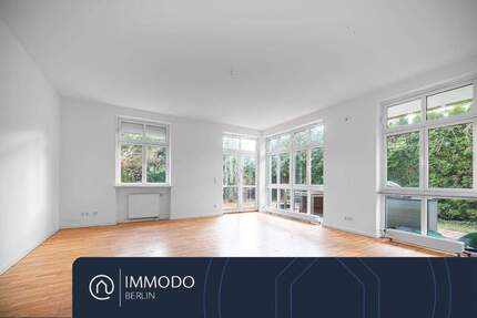 ?? Idyllisches Wohnen im Grünen - Traumhafte 4-Zi-Garten-Whg mit großer Terrasse, EBK, G-WC & HWR - Berlin Buch