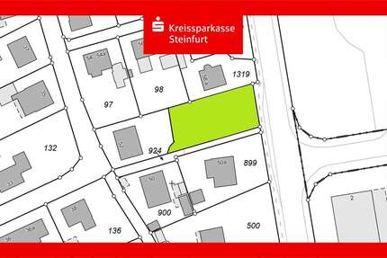 Grundstück zu verkaufen in Ibbenbüren 132.000,00 € 755 m²