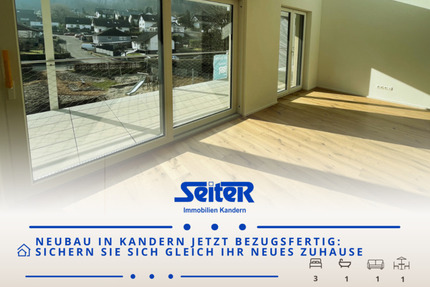 Ihr neues Zuhause wartet auf Sie: Schicke 4,5-Zimmer-Neubauwohnung in Kandern