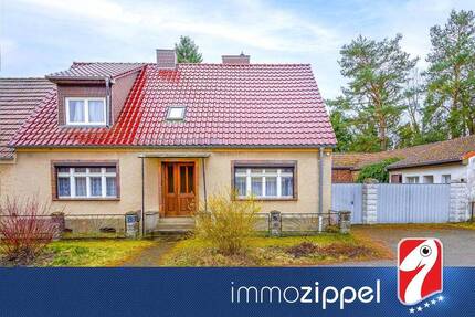 DHH in Hoppegarten bei Müncheberg: 341 m² Grst, ca.150 Wfl, 5 Zimmer zur Vollsanierung