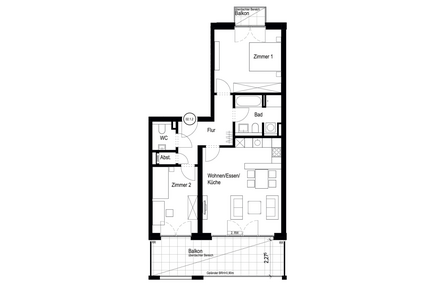 Wohnung zum Mieten in Mönchengladbach 1.150,00 € 92 m²