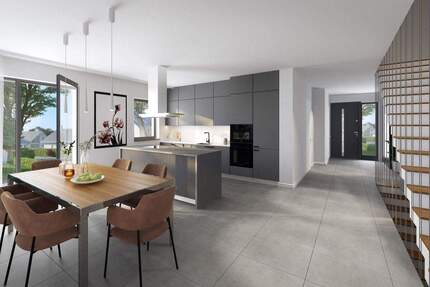 Gudrunsiedlung Brunnthal: Neubau Einfamilienhaus mit attraktivem Grundstück