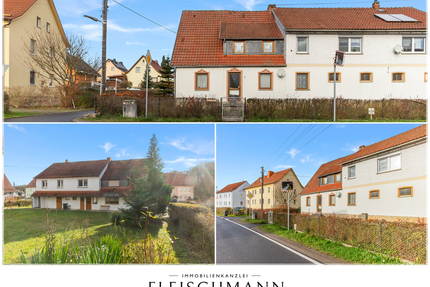 Marisfeld: Doppelhaushälfte mit Scheune & 694 m² Garten – 157 m² Platz, sofort frei