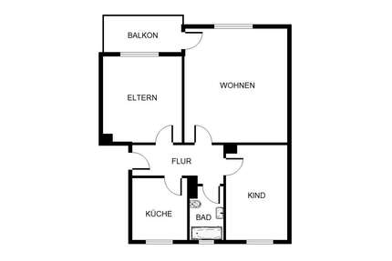 Wohnung zum Mieten in Herne 539,00 € 66 m²