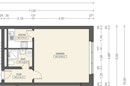 Wohnung zum Kaufen in Hannover 99.500,00 € 34 m²