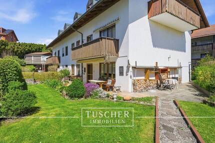 Top gepflegte 3-Zi.-EG-Wohnung mit Südgarten & TG-Stellplatz! - Grafing