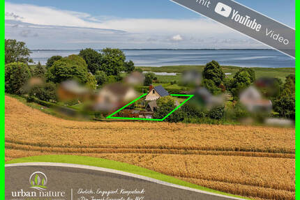 Traumgrundstück mit Ferienhaus in begehrter Ruhelage mit Boddenblick - Barth Fahrenkamp