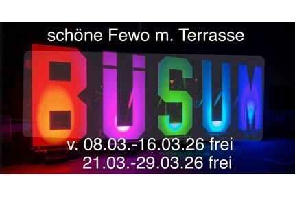 Ferienwohnung in Büsum m. Terr. zb. 275€ für 5 T. 01.05.-09.05.26 - Heide