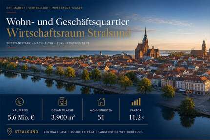 Haus zum Kaufen in Stralsund 5.590.000,00 € 3900 m²