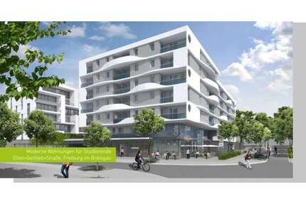 Wohnung zum Mieten in Freiburg im Breisgau 705,00 € 25.17 m²