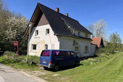 Keine Provision - Einfamilienhaus mit Anbau und 2833m2 großem Grundstück im Grünen gelegen - Preußisch Oldendorf Börninghausen