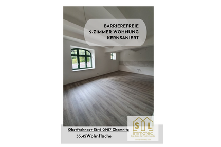Wohnung zum Mieten in Chemnitz 319,00 € 53.45 m²