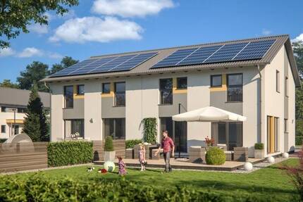 Bezugsfertige, attraktive DHH Vincenza, wie Abb., incl. Grundstück zzgl. NK - Hilgertshausen-Tandern Gartelsried