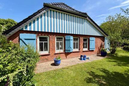 Ländliche Idylle an der Nordsee - modernisiertes Einfamilienhaus mit Stall, Werkstatt und großem Gru - Butjadingen Waddens