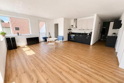 3 Zimmer Neubau-Wohnung in Schwebheim! KFW 55 - Wärmepumpe!