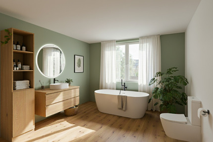 Offenes Wohnkonzept mit QNG-Zertifizierung im Erstbezug - Zeuthen