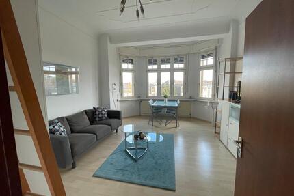 Helles, möbliertes Apartment mit Empore - Wiesbaden Biebrich
