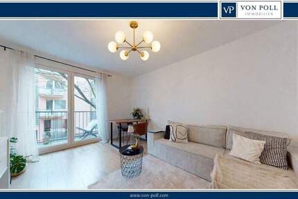 Modernisierte Zwei-Zimmer-Wohnung nähe EZB - Frankfurt am Main Ostend