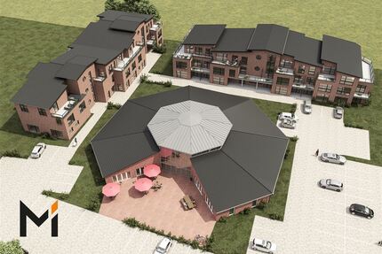 Neubau Penthouse, tolle Architektur mit Fahrstuhl. Klimaneutral u. sicherer Rendite über 20 Jahre - Barenburg bei Sulingen