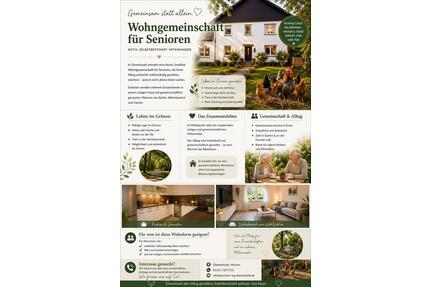 Zimmer zu vermieten - Senioren WG - Alternative zum Allein Sein - Diemelstadt