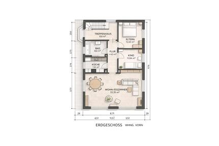 3 Zimmer Wohnung 78qm Nutzhorner Straße - Delmenhorst Düsternort