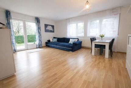 Helle Souterrainwohnung (2 ZKB) mit Terrasse und Garten in ruhiger Lage von Völklingen (SHG Klinik)