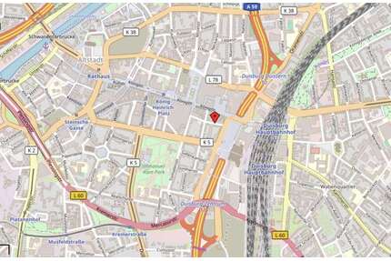 Wohnung zum Mieten in Duisburg 1.200,00 € 164 m²
