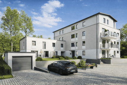 **Tolle 3 Zi.-Whg. EG+OG mit herrlichem Garten, EBK + TG-Stpl., Bestlage Eching (S1)**