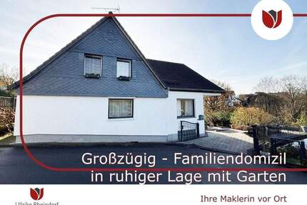 Gepflegtes, freistehendes Einfamilienhaus mit 6 Zimmern, großem Garten und Garage – viel Platz für die ganze Familie - Leichlingen