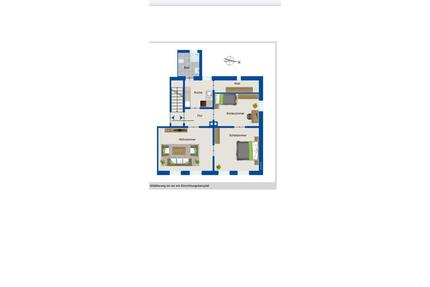 Gemütliche 3-Zimmer-Dachgeschosswohnung mit Gartennutzung - Büdelsdorf