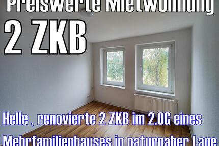 Preiswerte und helle 2 ZB im 2.OG mit 47 qm mit großen Fenstern und Südwest Ausrichtung - Jänschwalde Kolonie