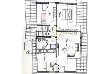 Moderne 3,5 Zimmerwohnung - 900,00&nbsp;EUR Kaltmiete, ca.&nbsp; 85,00&nbsp;m&sup2; in Alsfeld (PLZ: 36304)