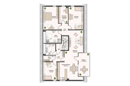 Wohnung zum Mieten in Ergolding 1.499,00 € 136.3 m²