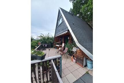 Ferienhaus, Datsche Grundstück mit Finnhütte, Wochenendhaus - Münchenbernsdorf