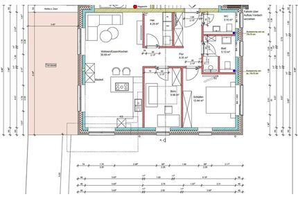 Moderne Wohnung 3 ZKB Erdgeschoss - Lindern (Oldenburg)